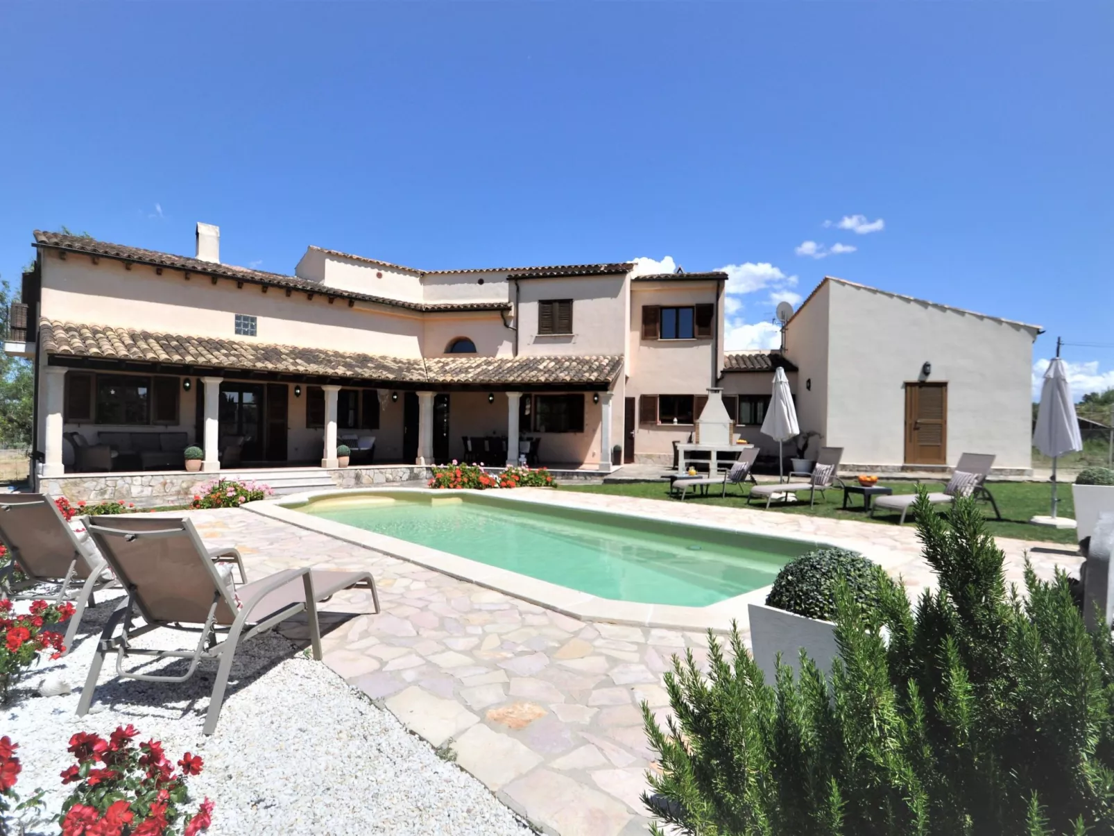 Villa SON RUBI en Selva (Serra de Tramuntana) con barbacoa y piscina privada- V