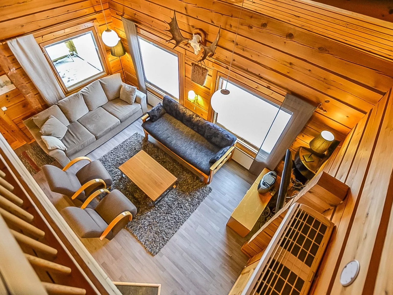 Laattaja mökki - Binnen