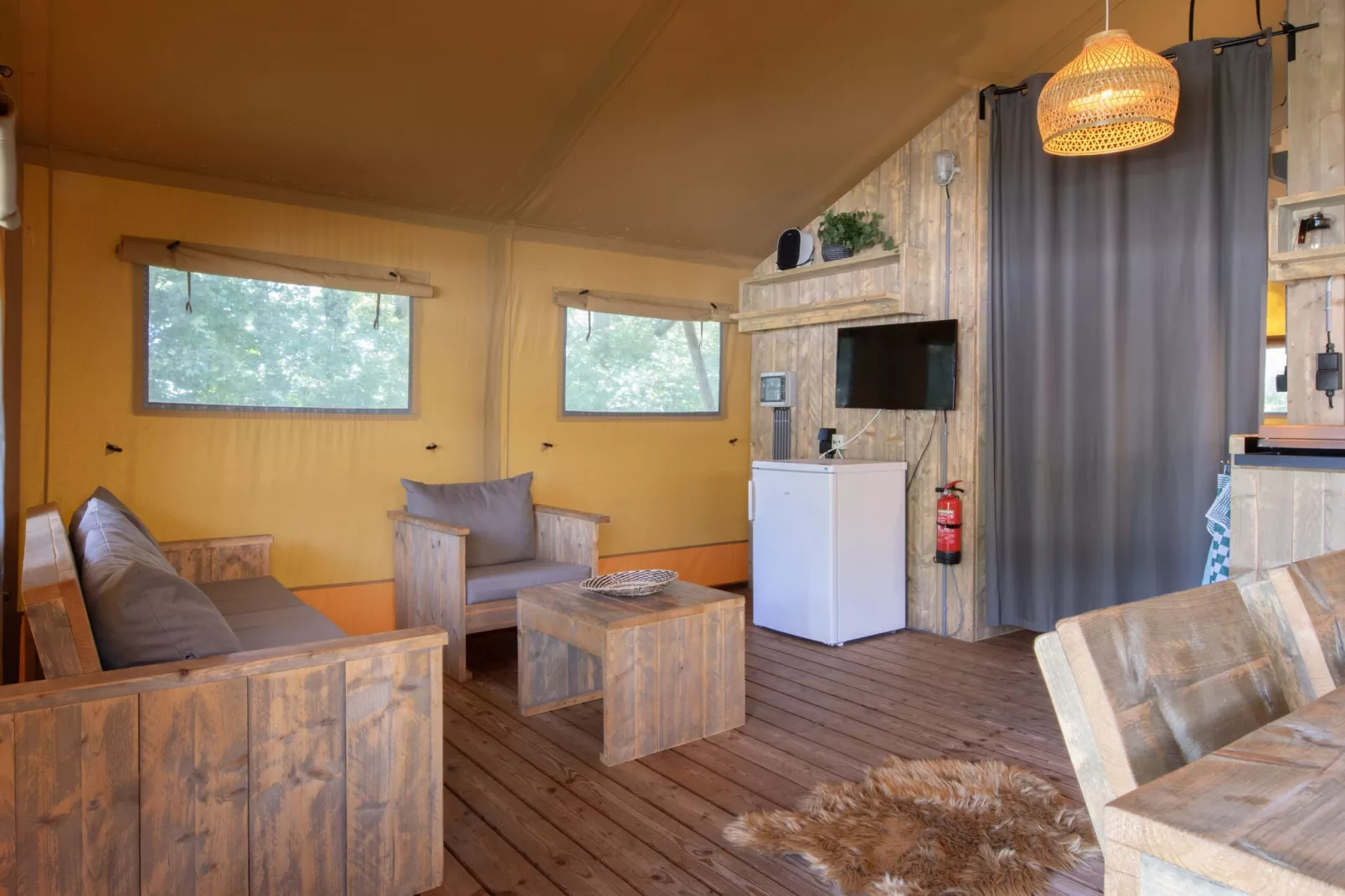Vakantiepark Klein Vink 21-Woonkamer