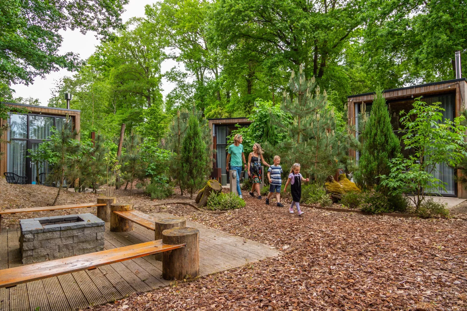 Resort Maasduinen 19-Gebieden zomer 1km