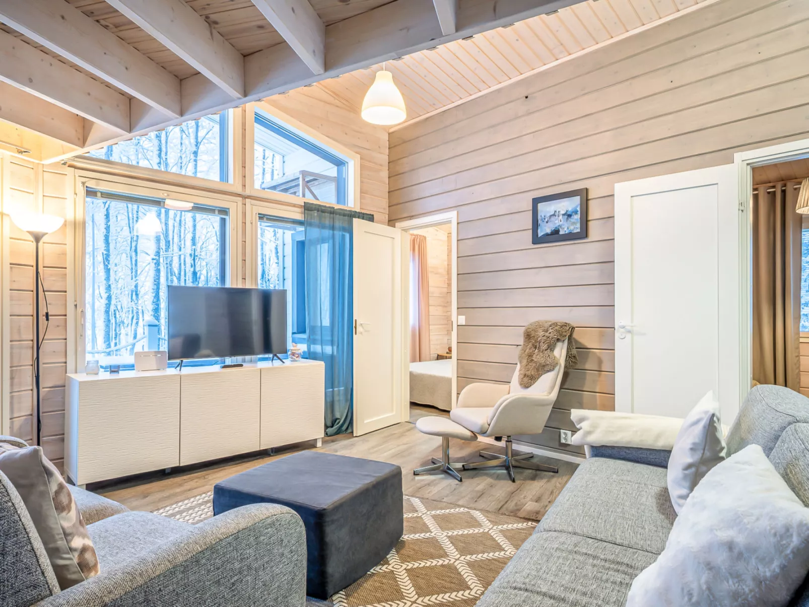 Villa rukan kesäniemi - Binnen