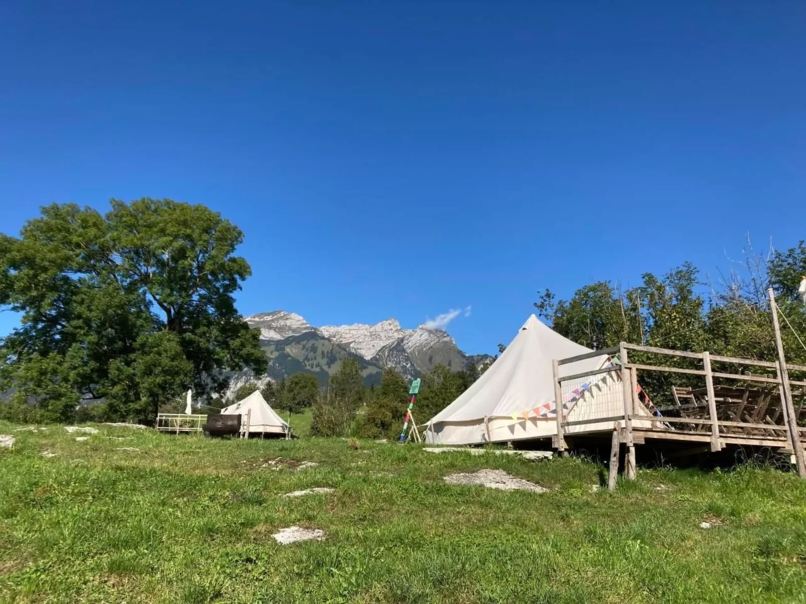 Zeltferien Into the Wäid "Panoramazelt"