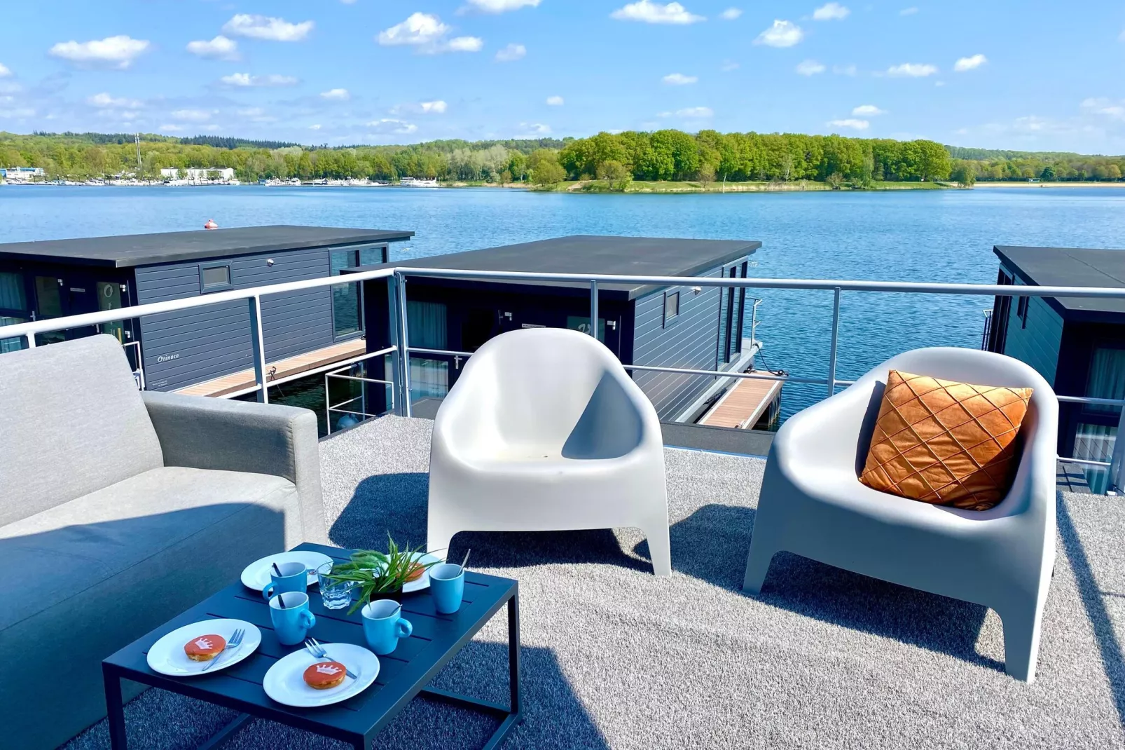 Houseboat Marina Mookerplas 2-Terrasbalkon