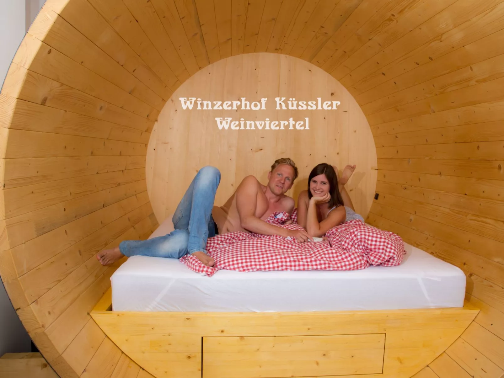 Weinfass-Suite für 4 Personen in Grub an der Mar