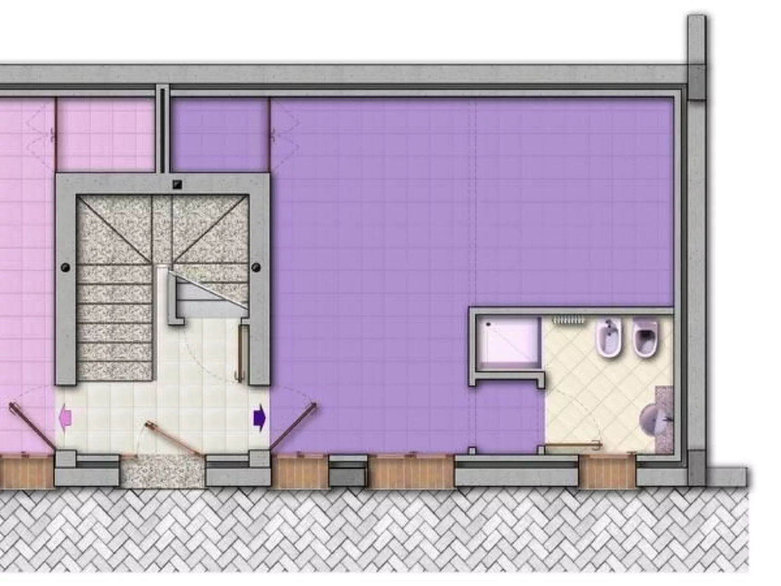 Wohnung "Lavanda" mit Privatparkplatz