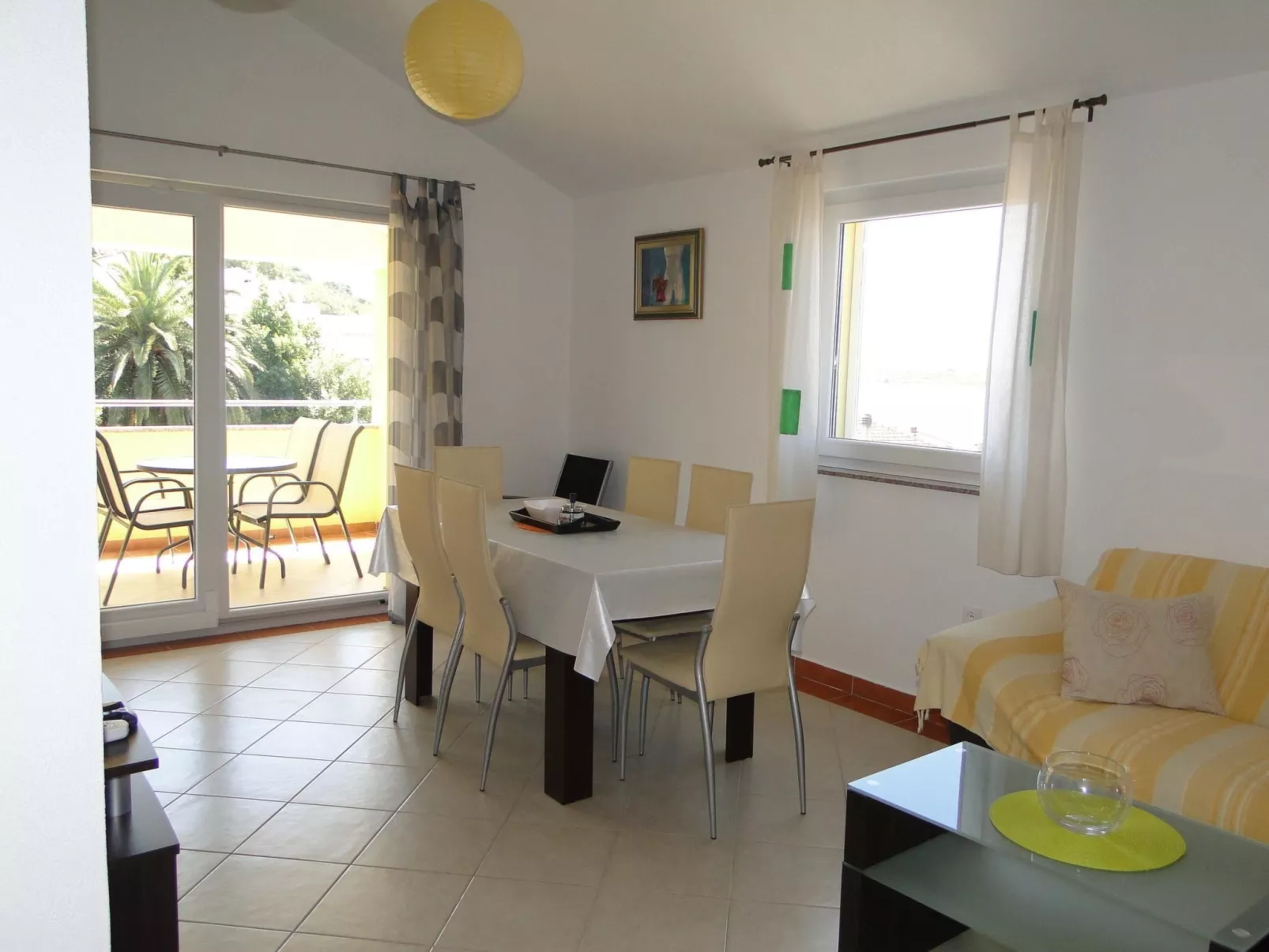 Wohnung "Niva 2" mit Blick auf das Wasser