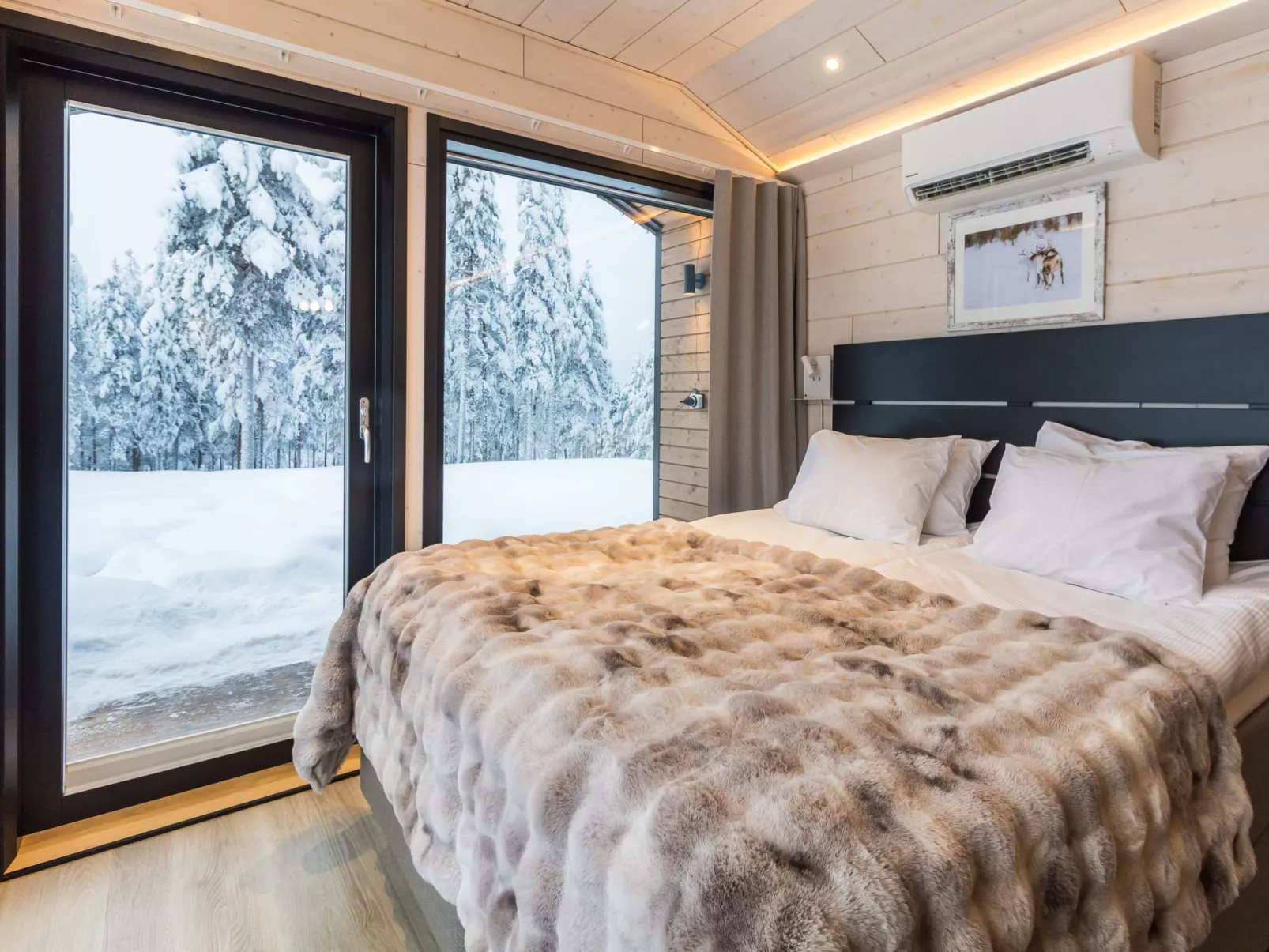 Visit pyhä cabins f - Binnen