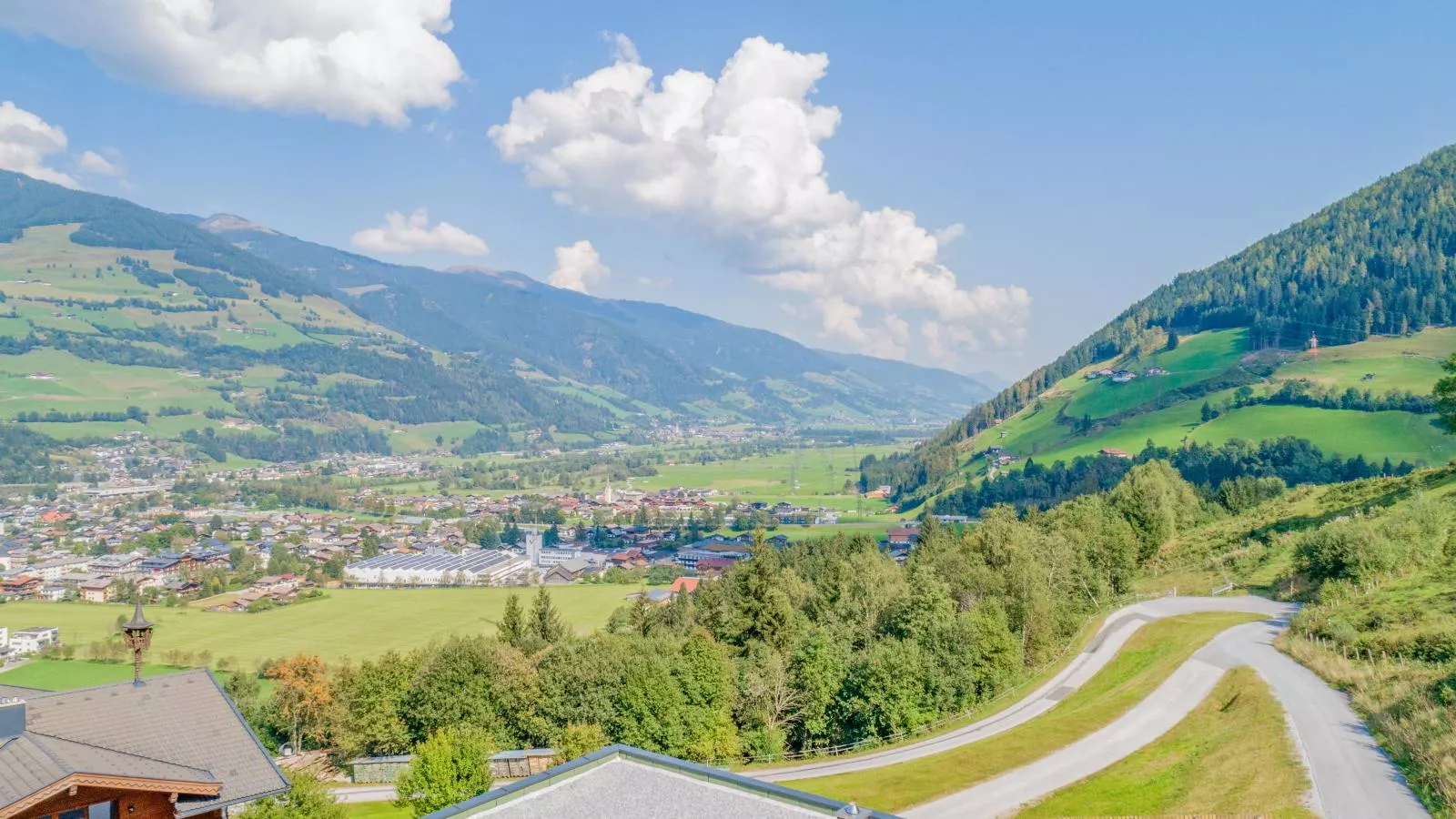 Blick ins Salzachtal-Gebieden zomer 20km