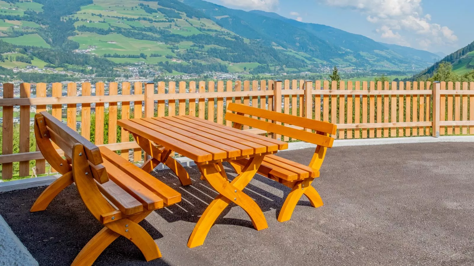 Blick ins Salzachtal-Terrasbalkon