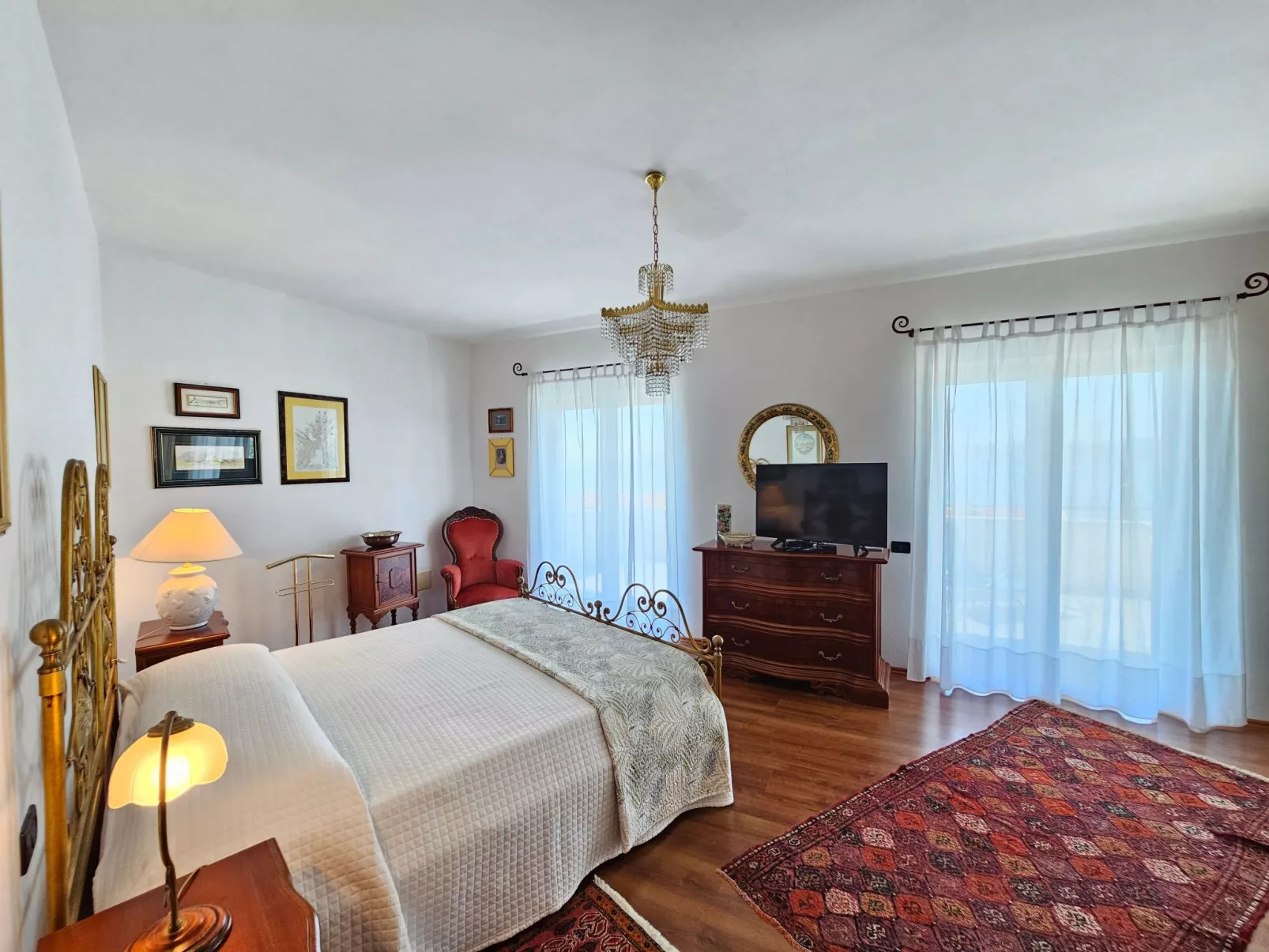 Zimmer für 2, mit Terrasse und Meerblick, ohne Küche - Binnen