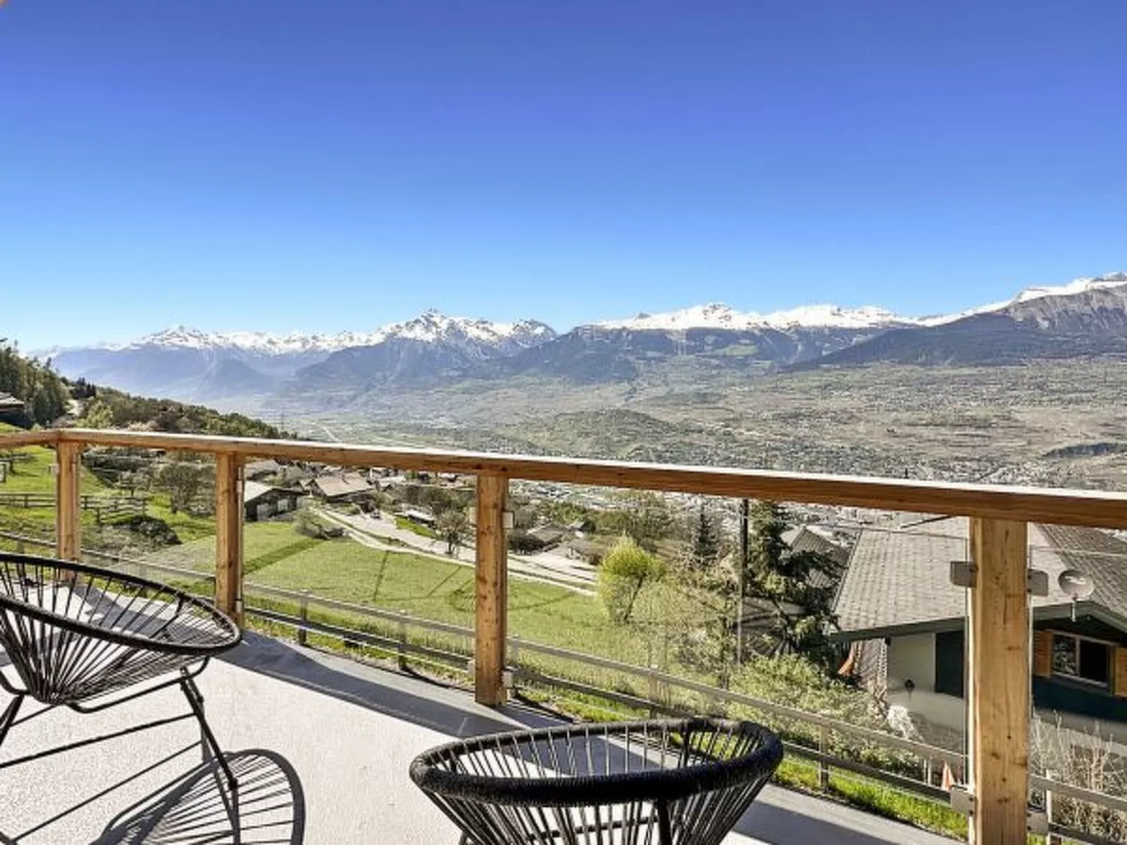 Chalet Commaraf! - Swiss Alp 4 Vallées - Buiten