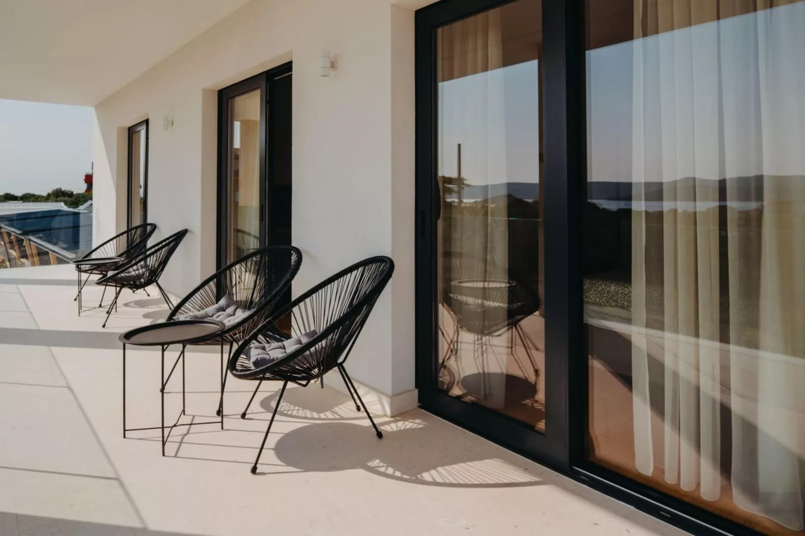 Seaview Villa Turnea - Terrasbalkon