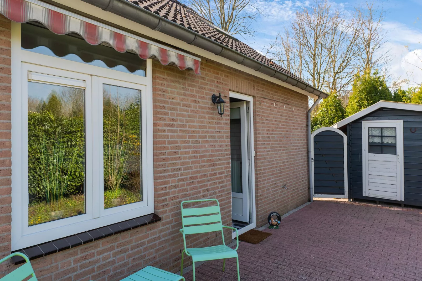 Vakantiewoning Montferland-Buitenkant zomer
