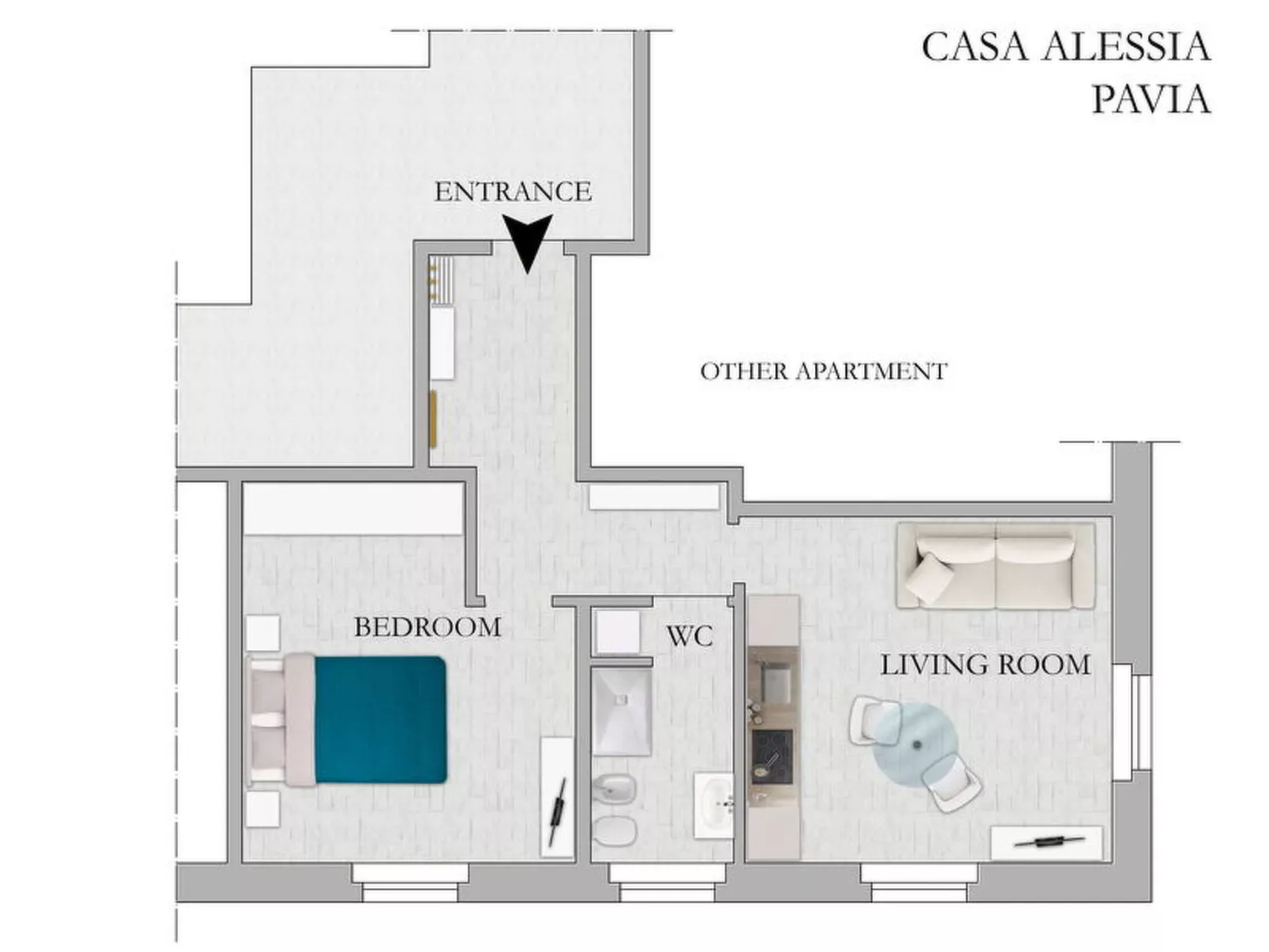 Casa Alessia - Binnen