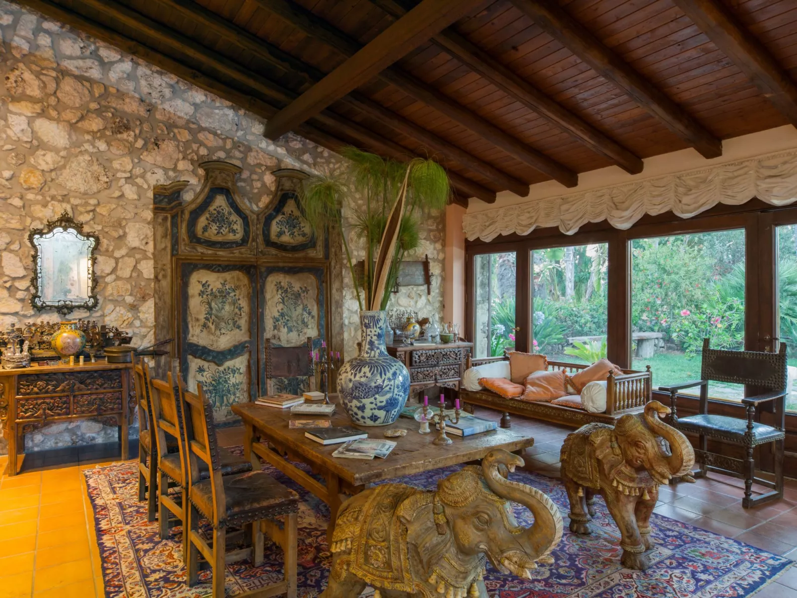 Villa dei Papiri - Superior Zimmer mit möbliertem Garten - Binnen