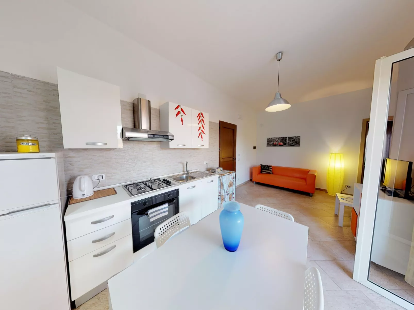 Große Wohnung in Balestrate mit Grill und Garten - Binnen