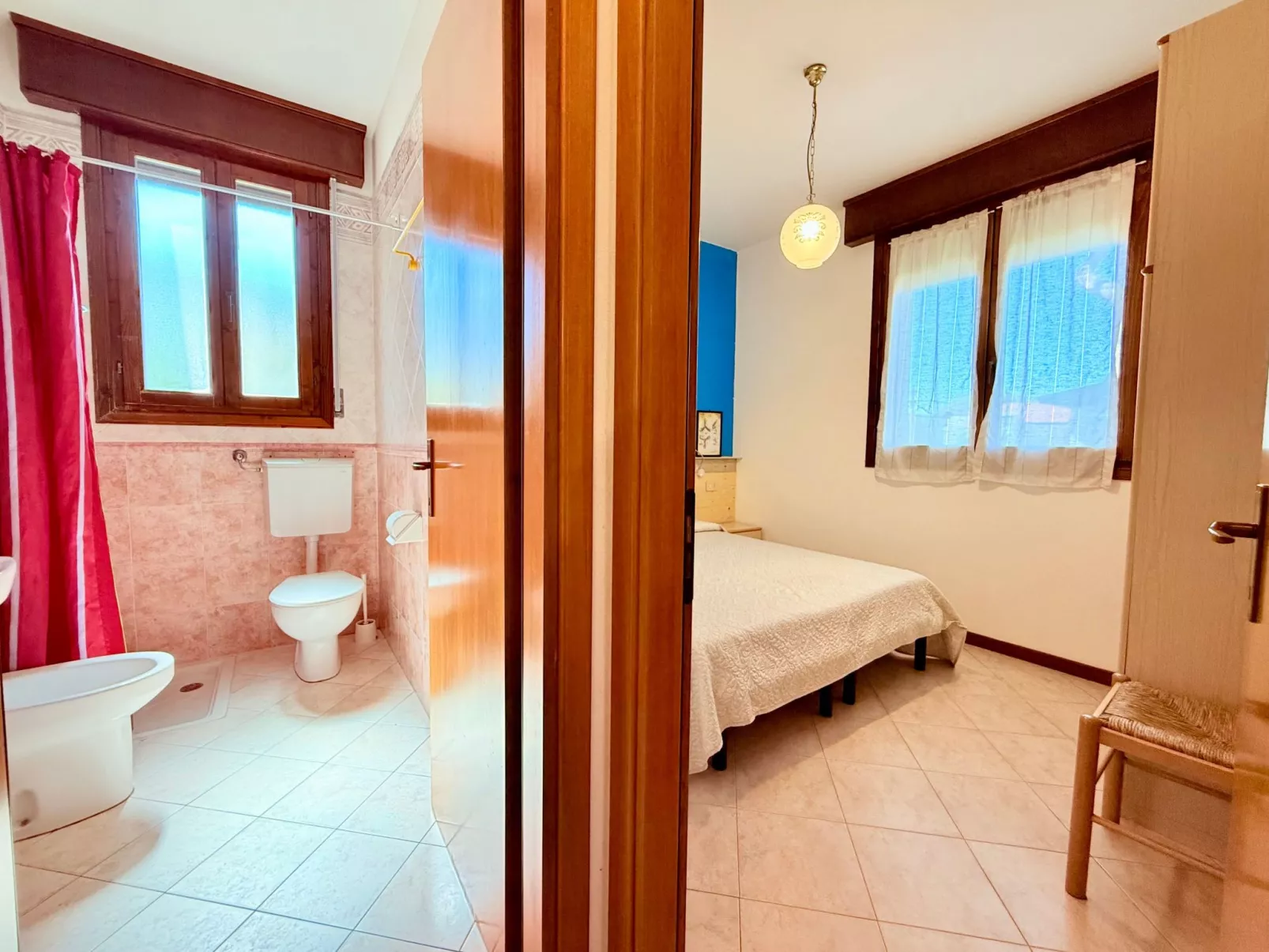 Chalet, Terrasse mit Kamin, privater Garten - Binnen