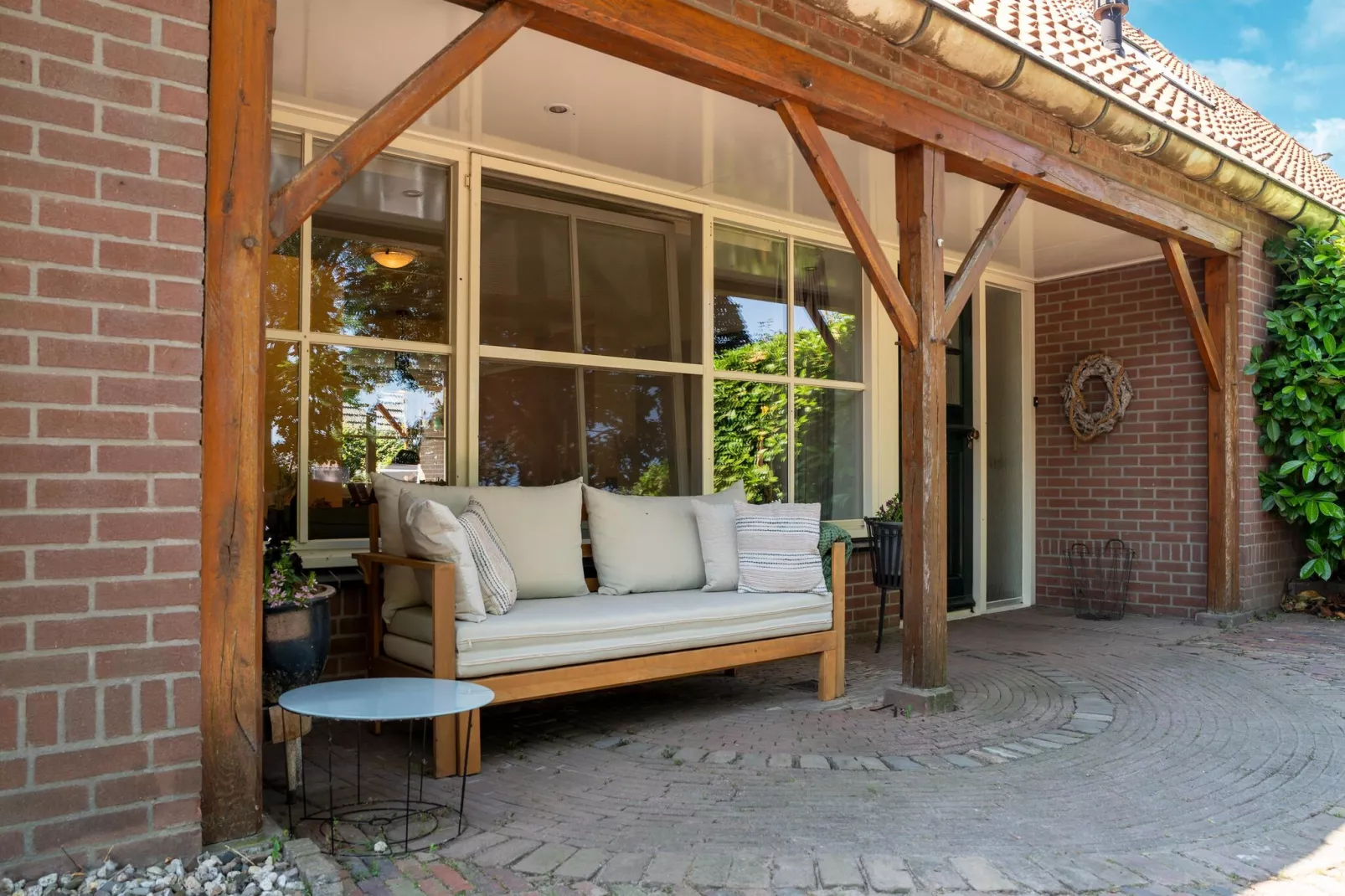 Vakantiewoning de Zwaluw-Terrasbalkon