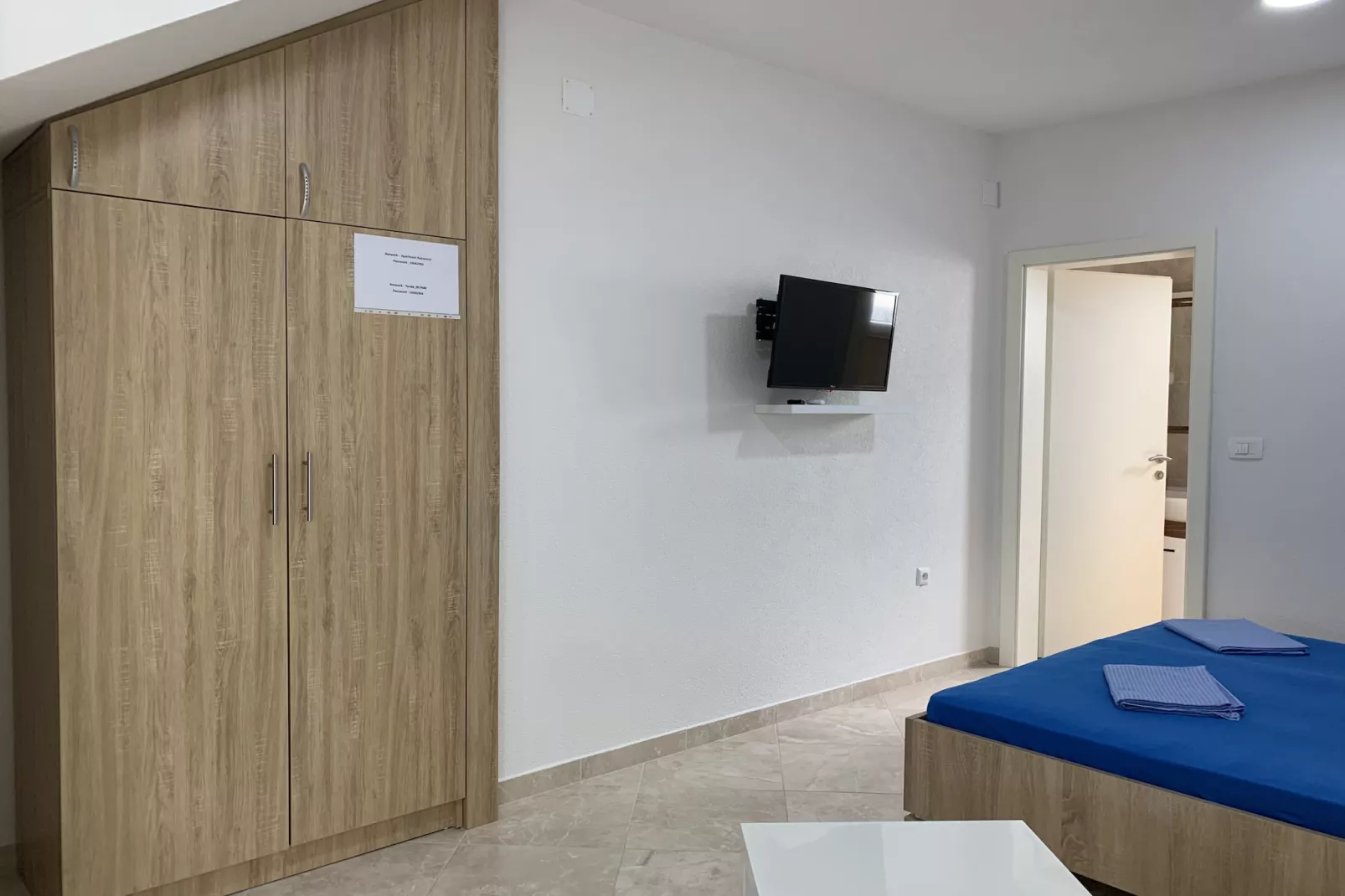 Studio apartment Vir 2 - Slaapkamer