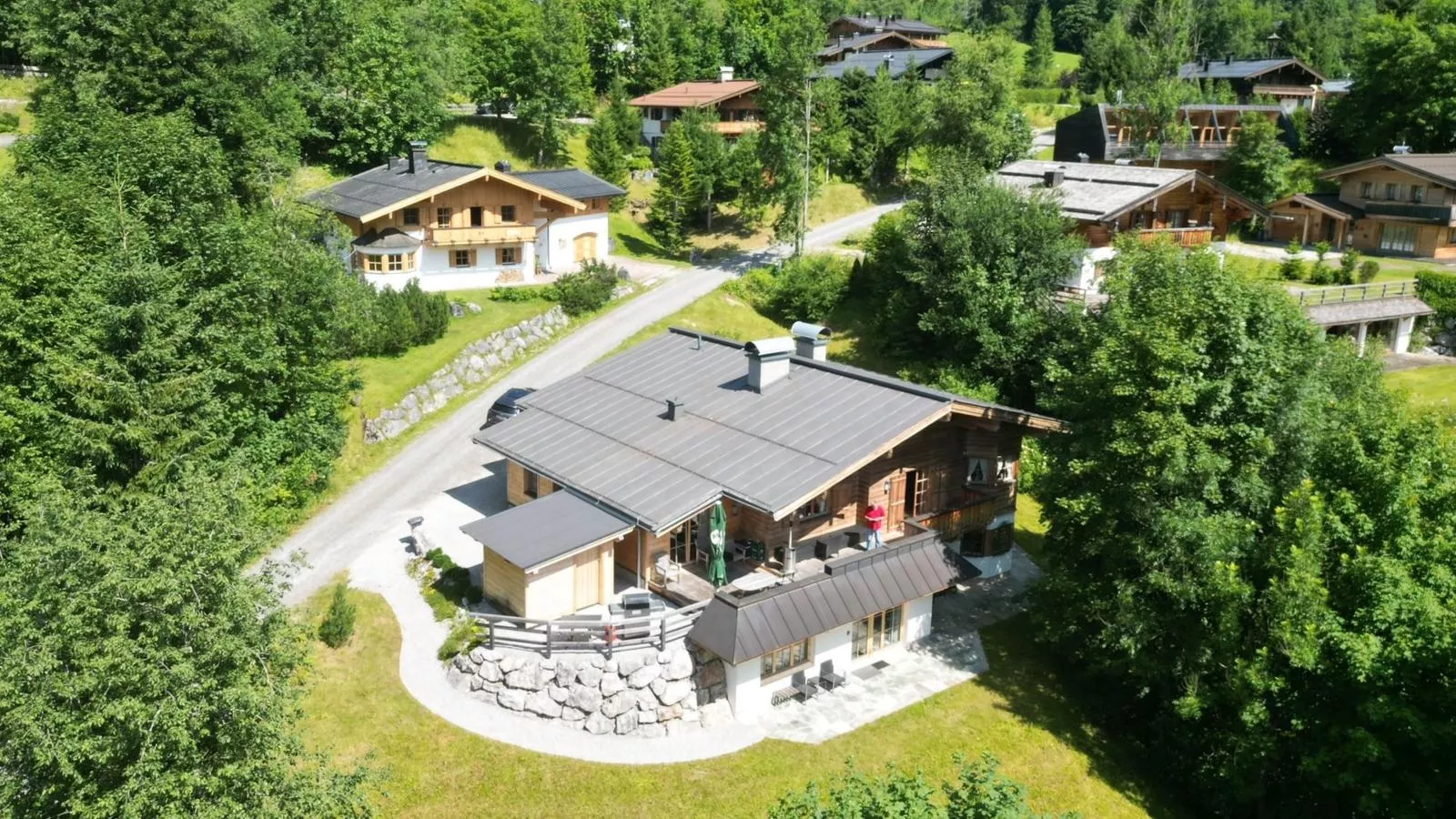 Hochkönig Hinterthal-Buitenkant zomer