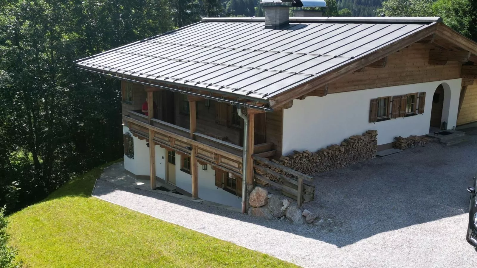 Hochkönig Hinterthal-Buitenkant zomer