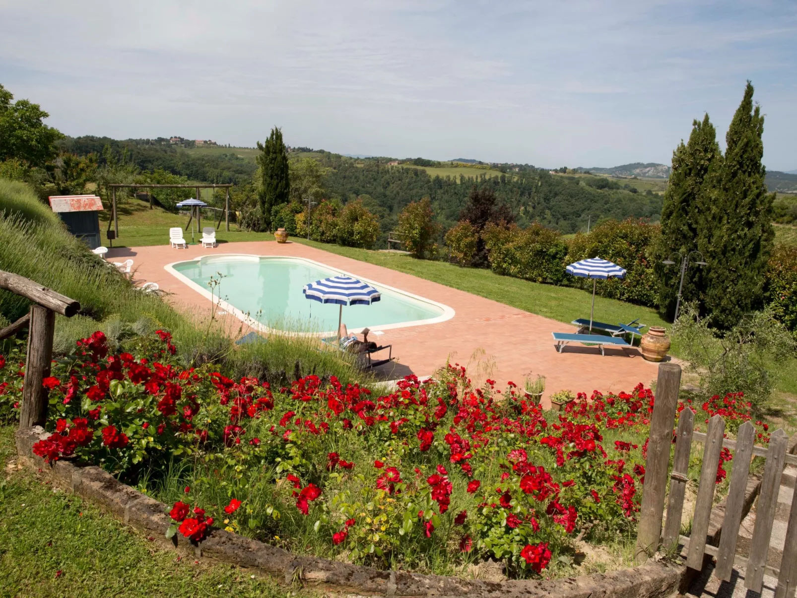 Agriturismo Poggio Pistolese - Zimmer La Ginestra - Buiten