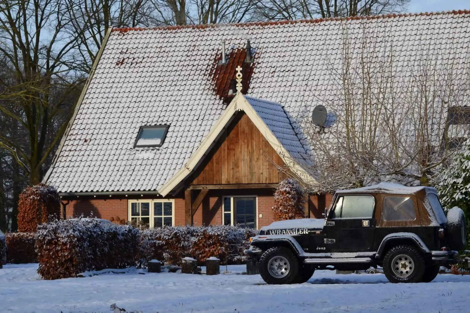 Landgoed Nieuwhuis XL-Exterieur winter