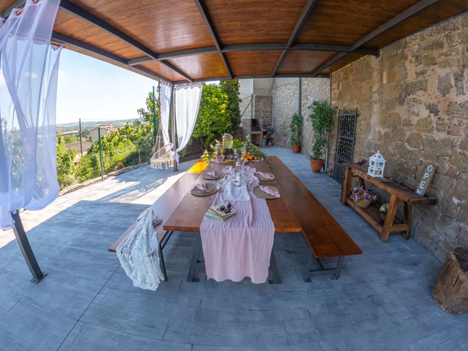 Ländliches Haus Cal Xamora - Buiten