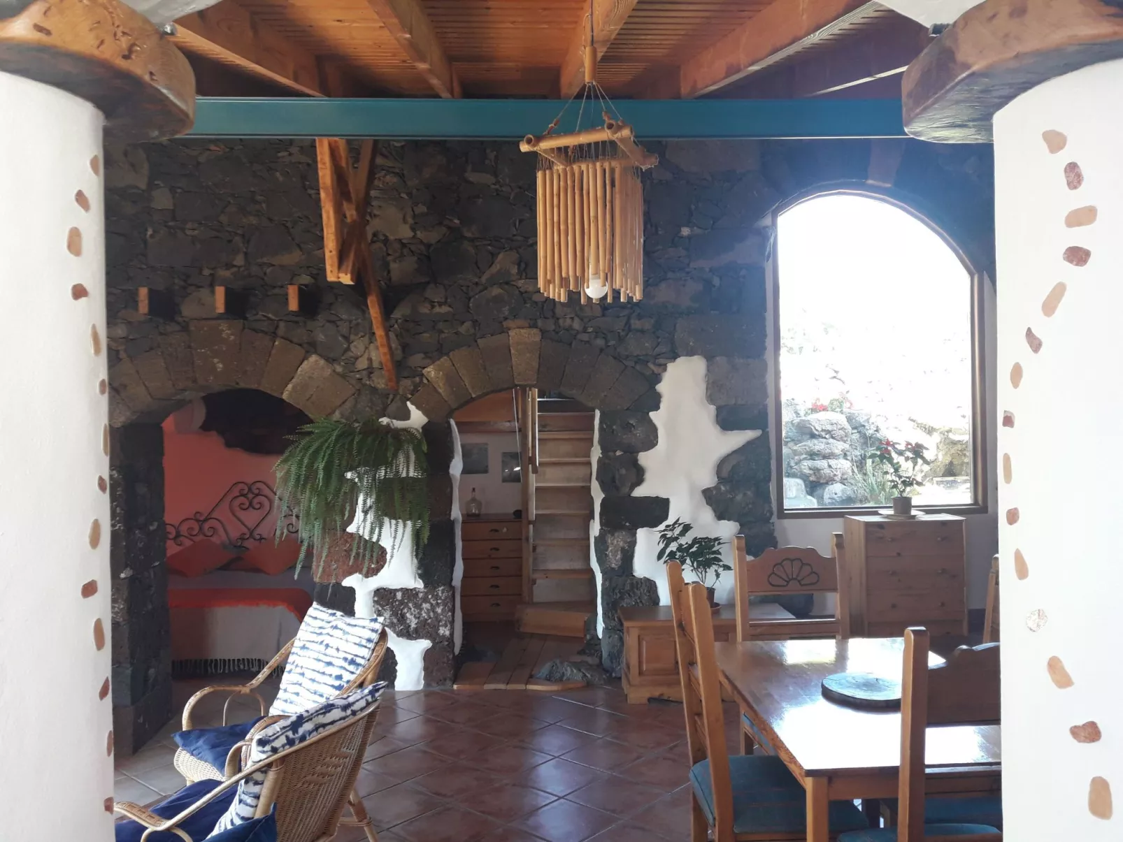 "Casa El Vallito" schönes Steinhaus - Binnen