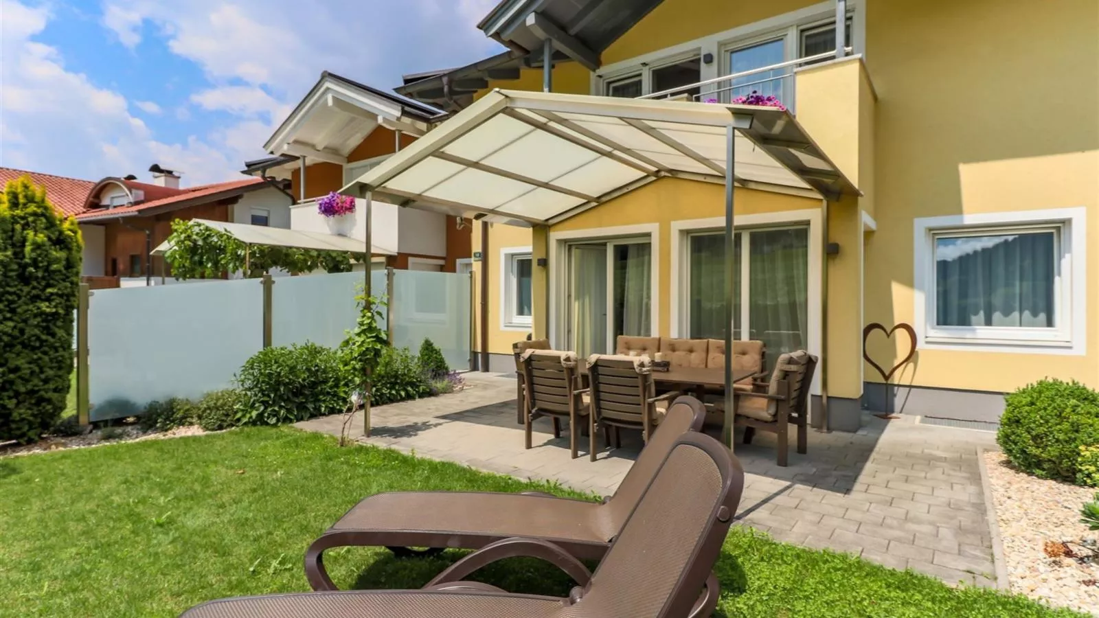 Ferienhaus Gartentraum-Terrasbalkon