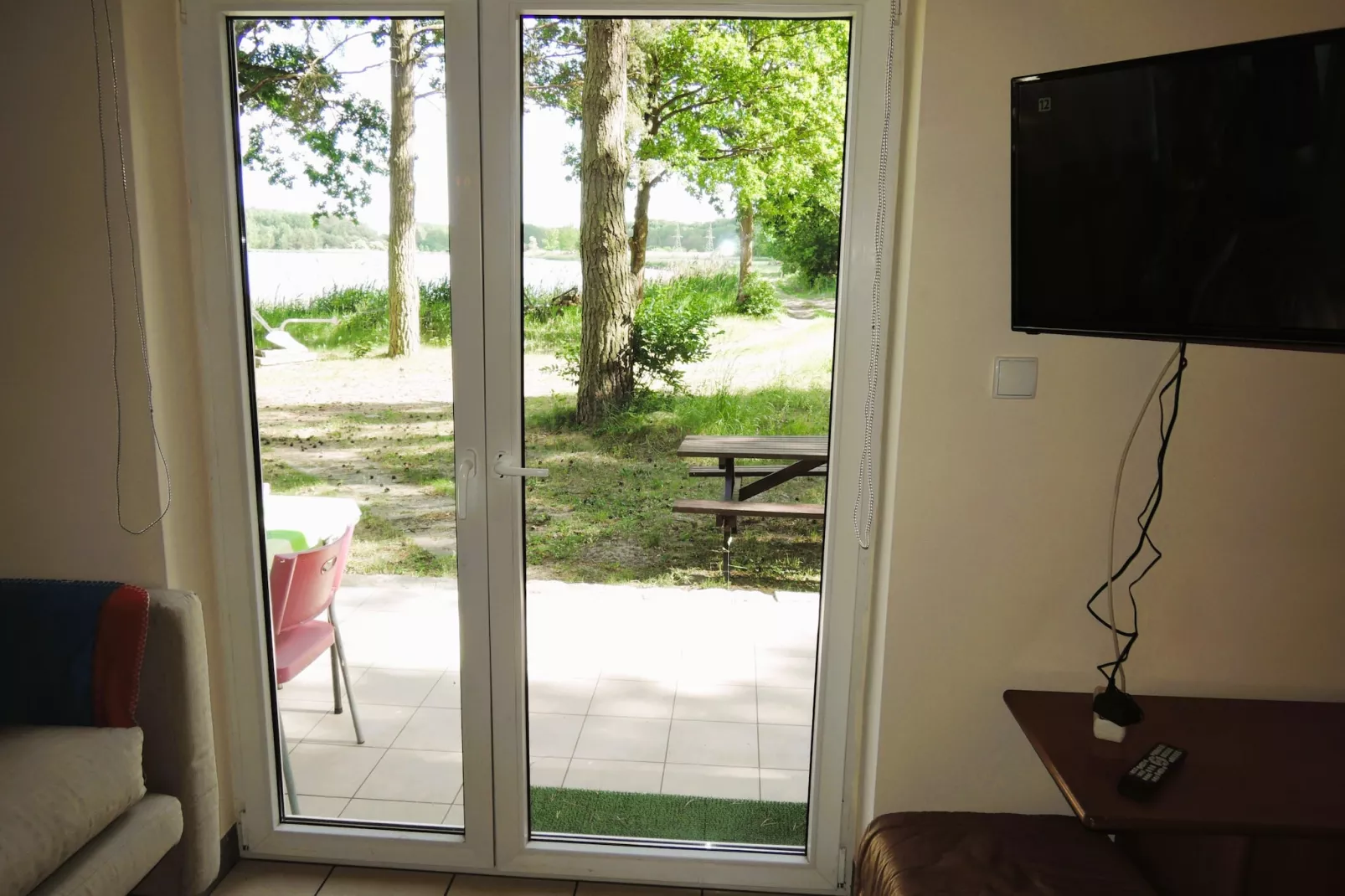 Holiday complex in Jezierzyce by Szczecin at the lake for 4 persons 30 qm Typ B Zielony - Uitzicht zomer