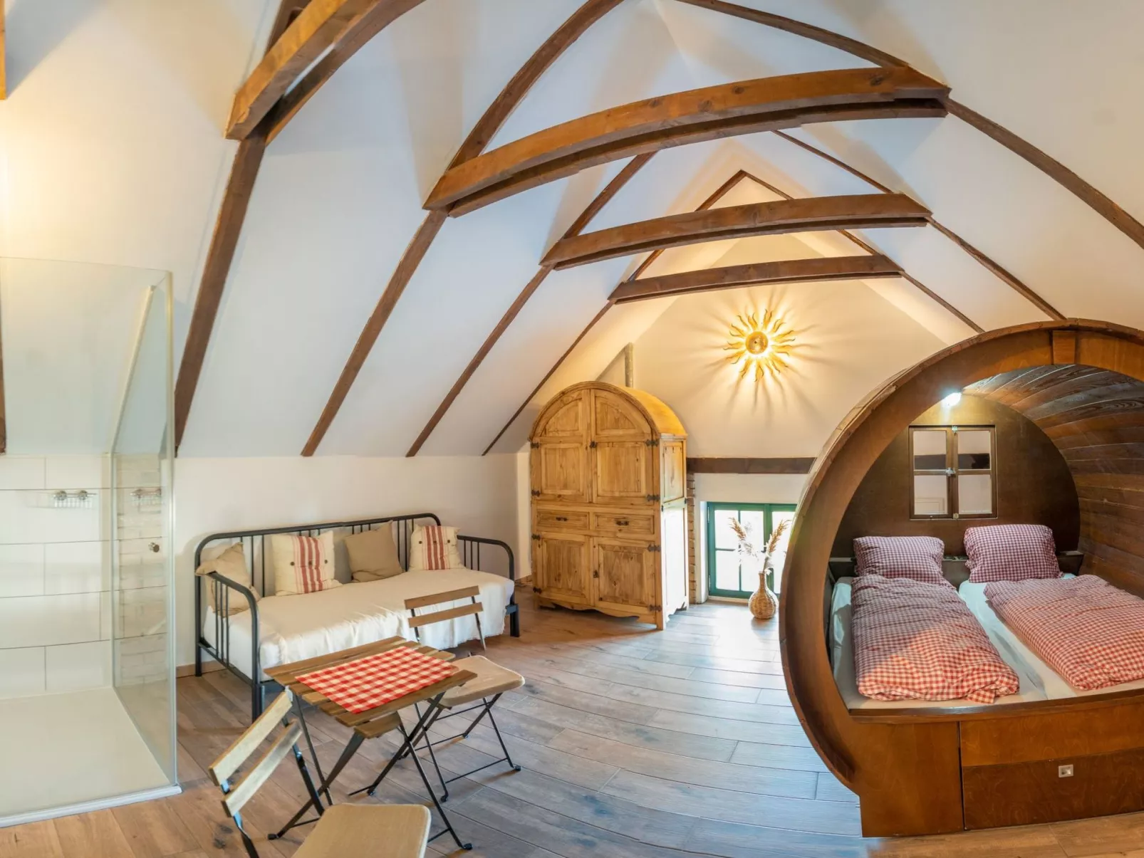 Weinfass-Suite für 4 Personen in Grub an der Mar - Binnen