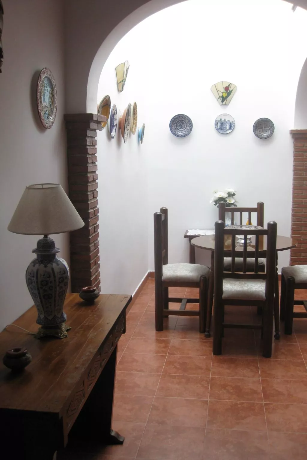 "Remedios" mit Terrasse - Buiten