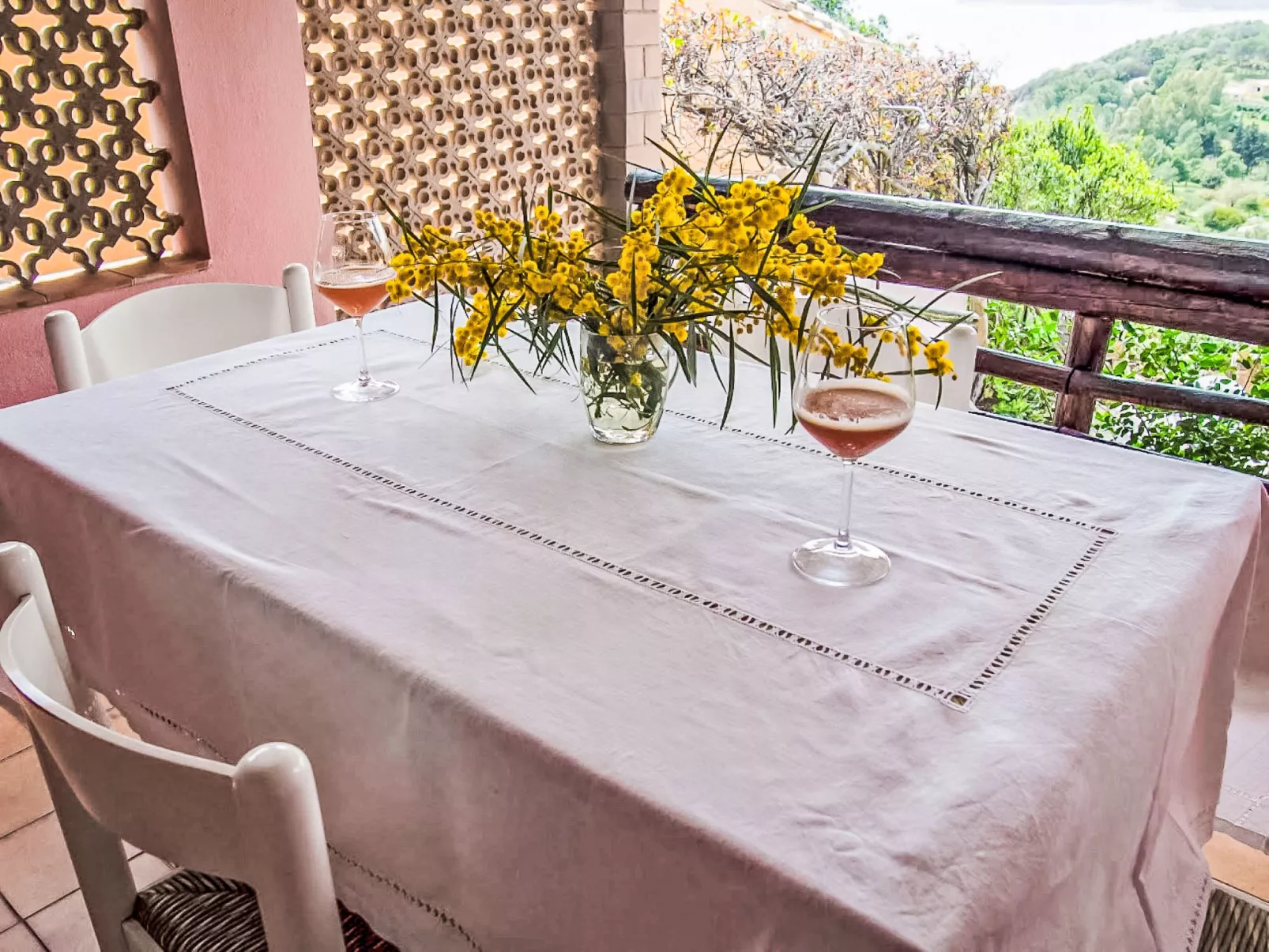 Casetta nel blu - Buiten