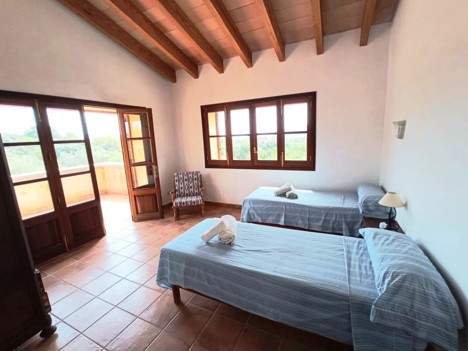 Finca 'Es Claper' mit privatem Fischteich - Binnen