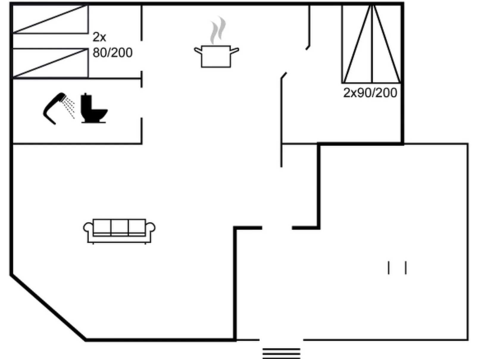 "Annalie" - 50m from the sea - Binnen
