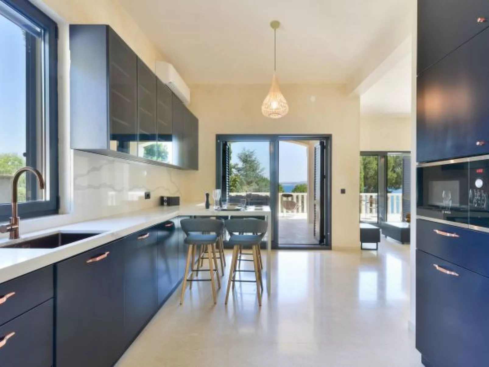 Beachfront Villa Mediterranea with pool - Image-tags.info