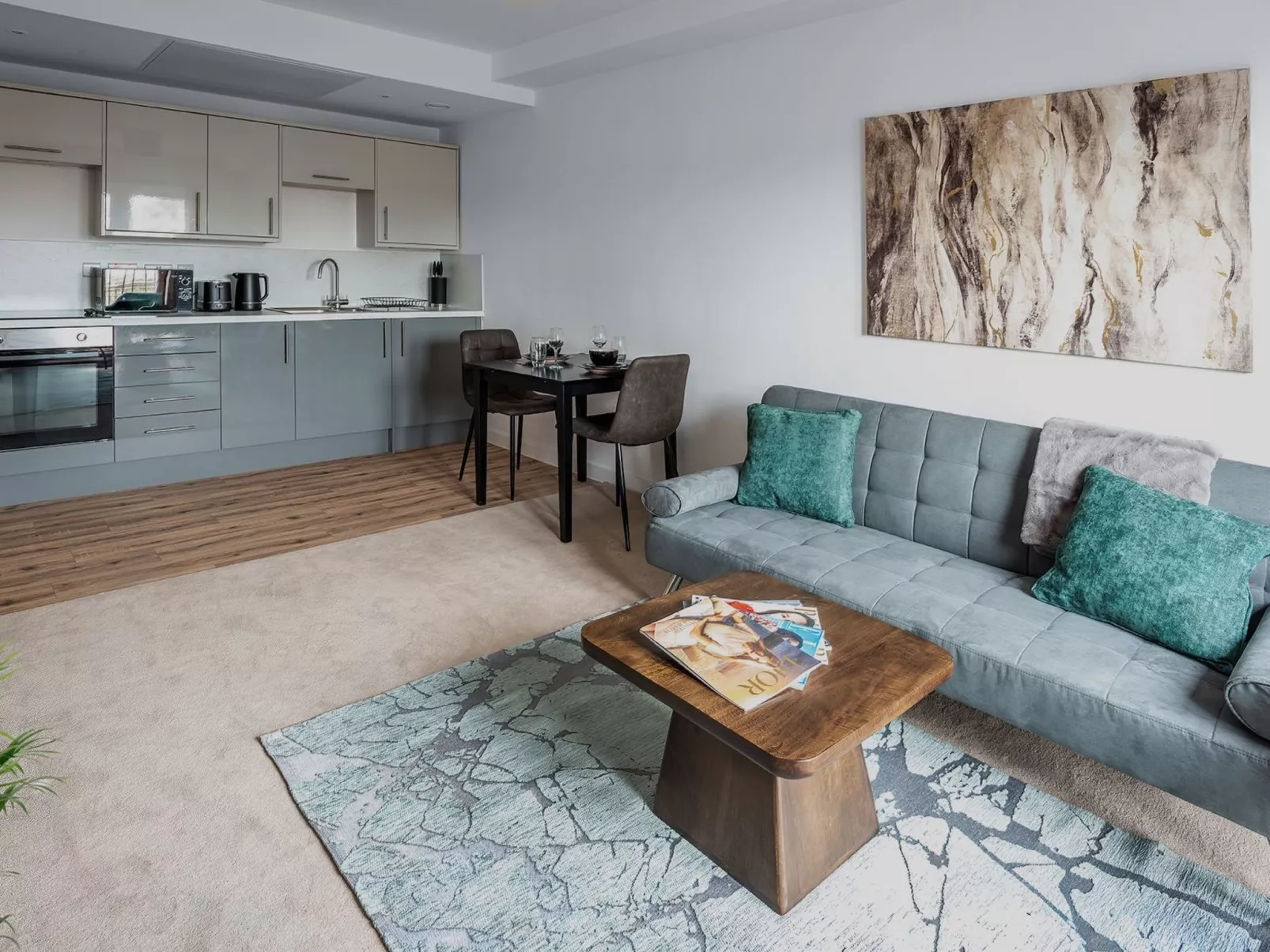 1-Schlafzimmer-Wohnung in der Cannon Street - Brandneu - Binnen