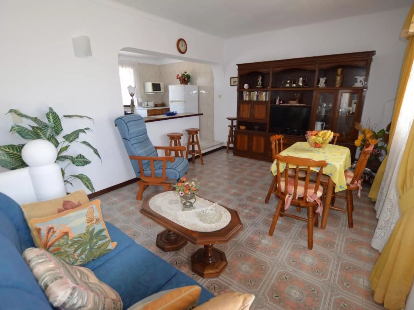 Große Wohnung in Carvoeiro mit Möblierter Terrasse - Binnen