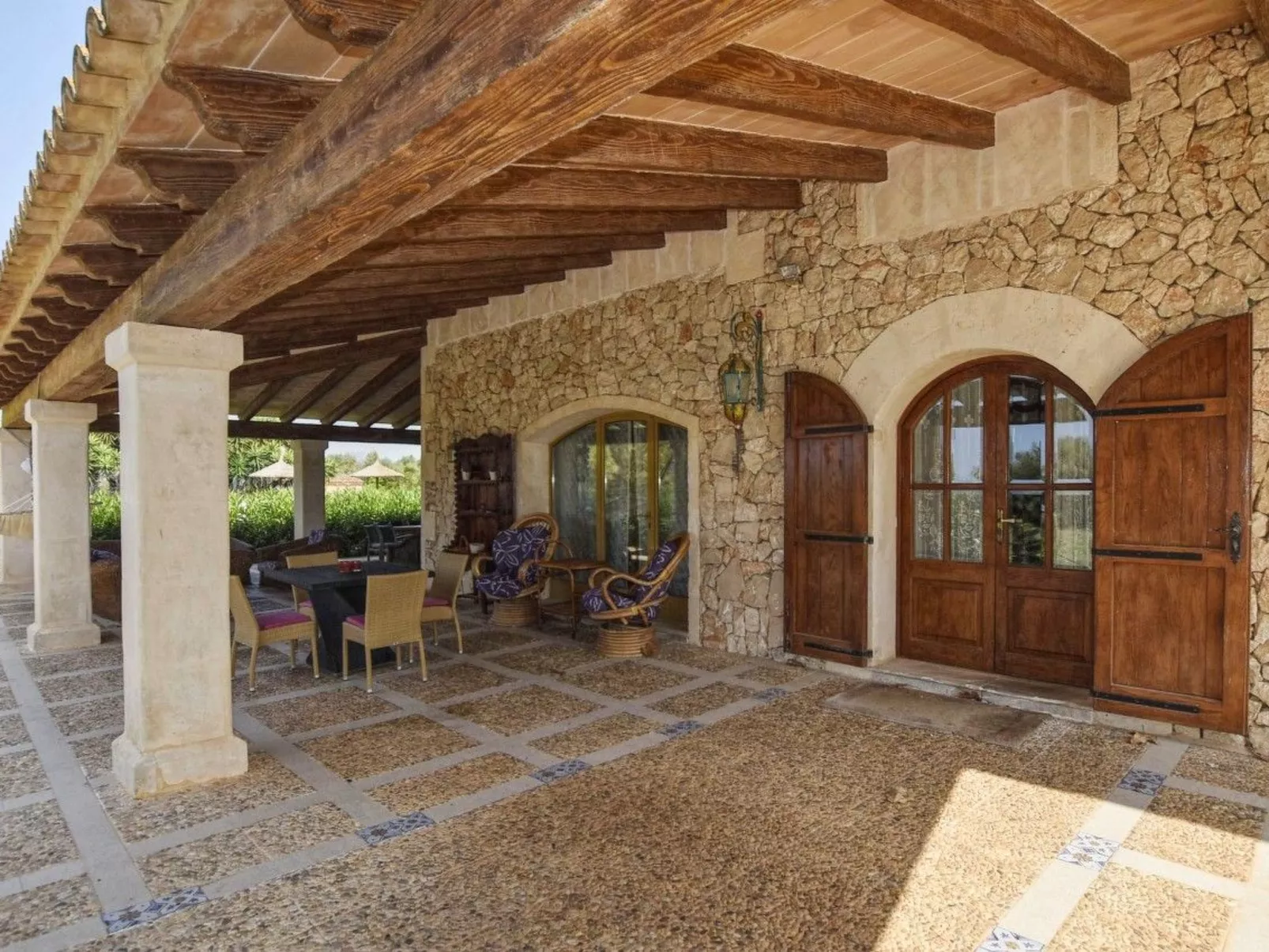 In Campos mit Privatem Pool - Buiten