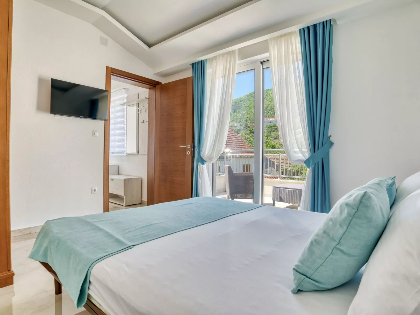 Ljubica Superior 3-Zimmer-Apartment mit Meerblick - Binnen