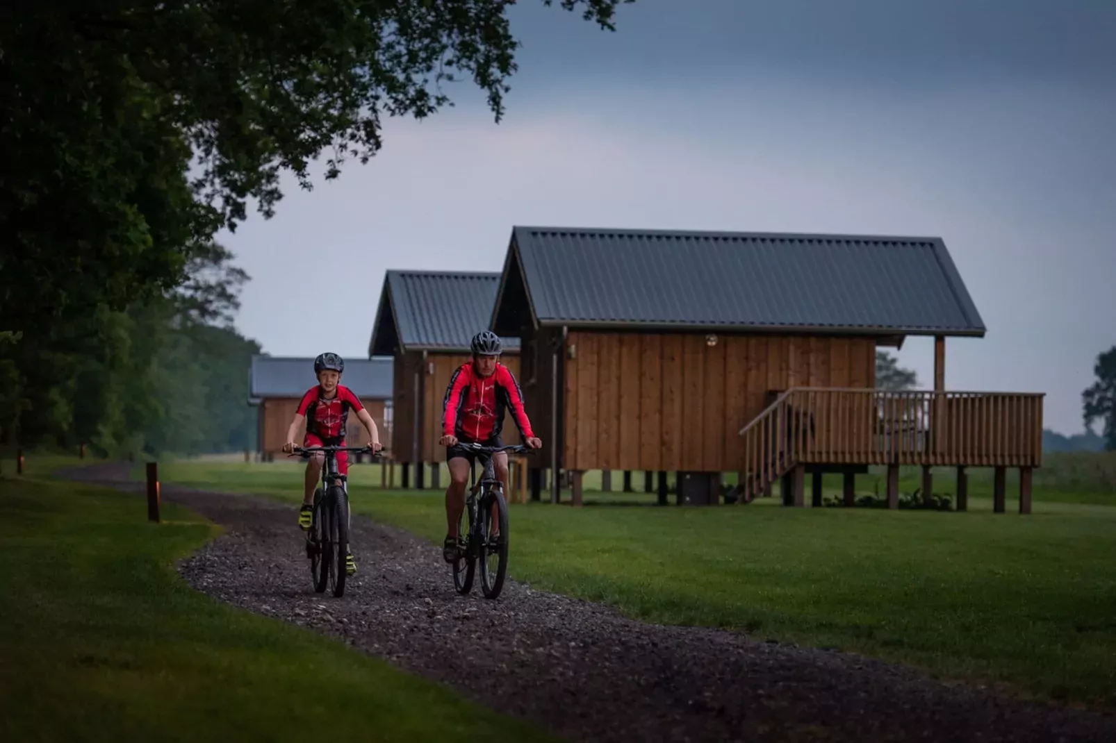 Acker Lodges 4-Gebieden zomer 1km