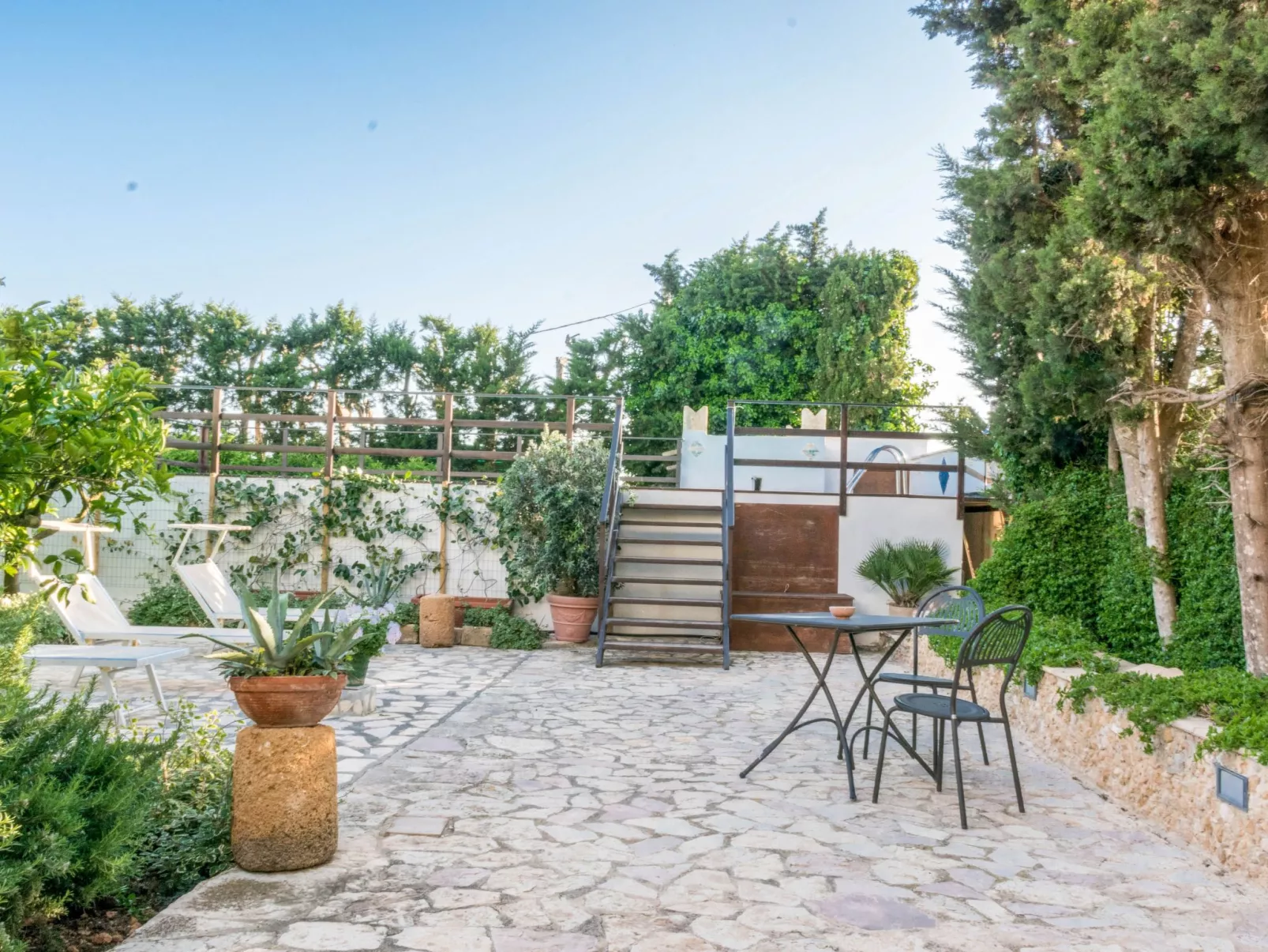 Gästezimmer mit Wasserblick - Buiten