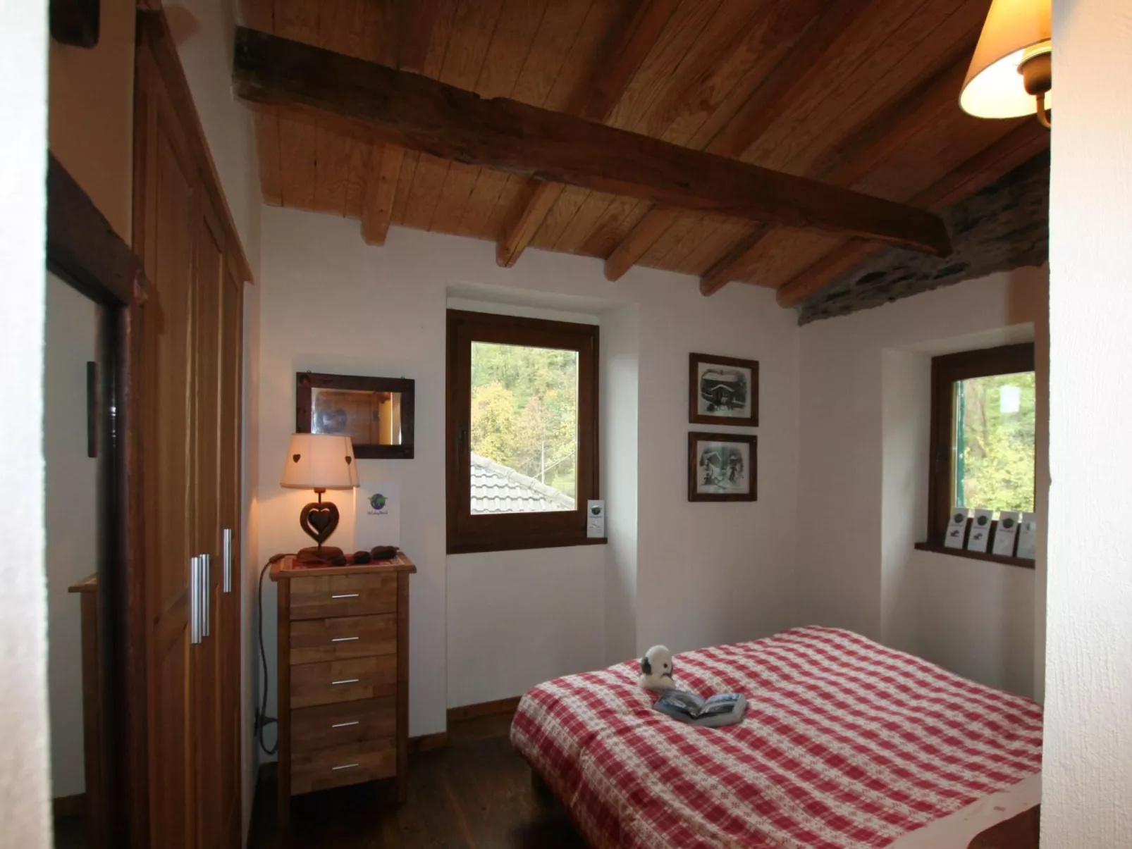 Für 3 Personen ca. 37 m&sup2- in Lumarzo, Norditalien (Ligurien) - Binnen