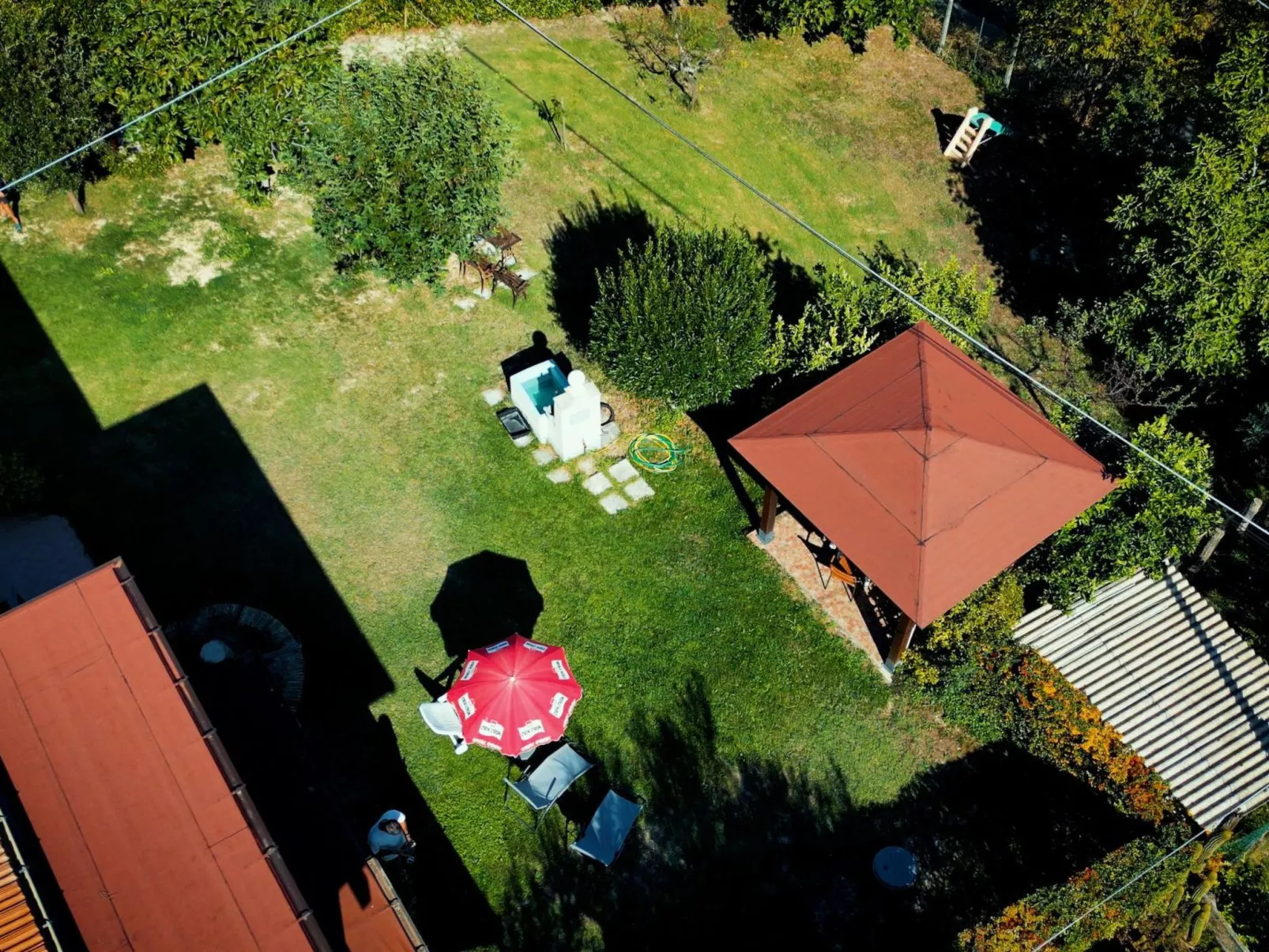 Gartenzimmer mit Alkoven - Buiten