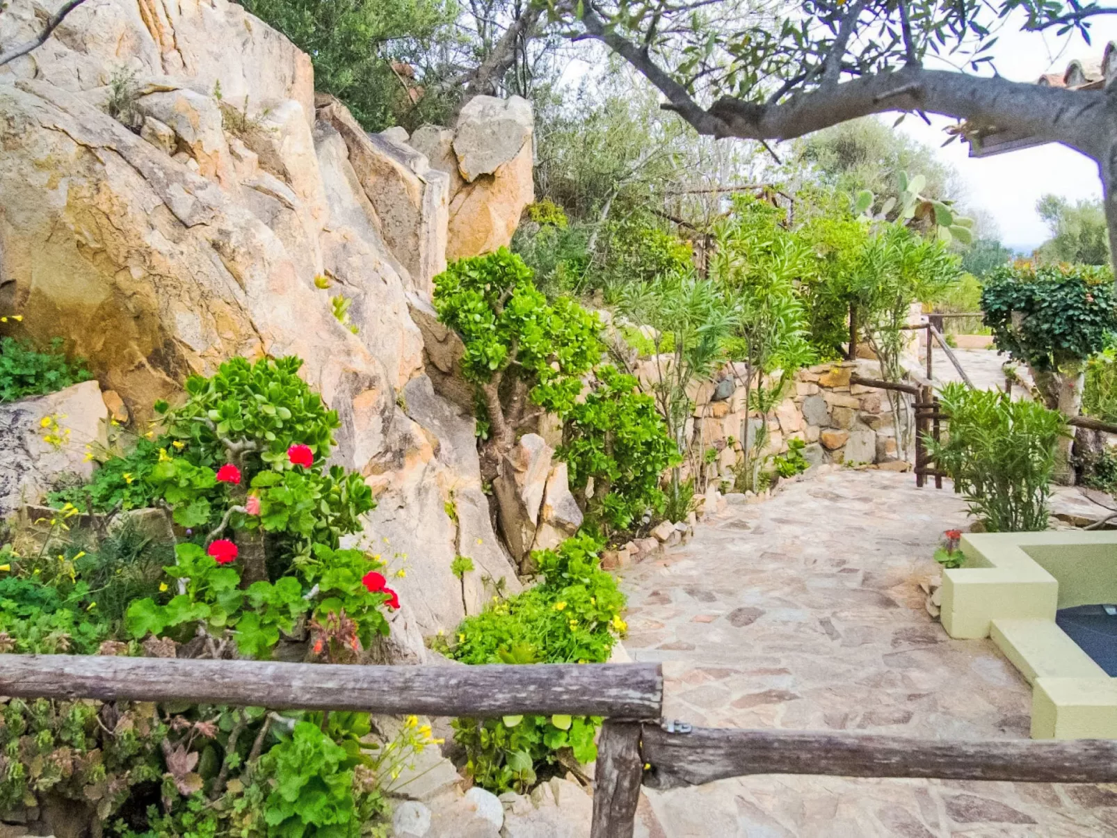 Casetta nel blu - Buiten