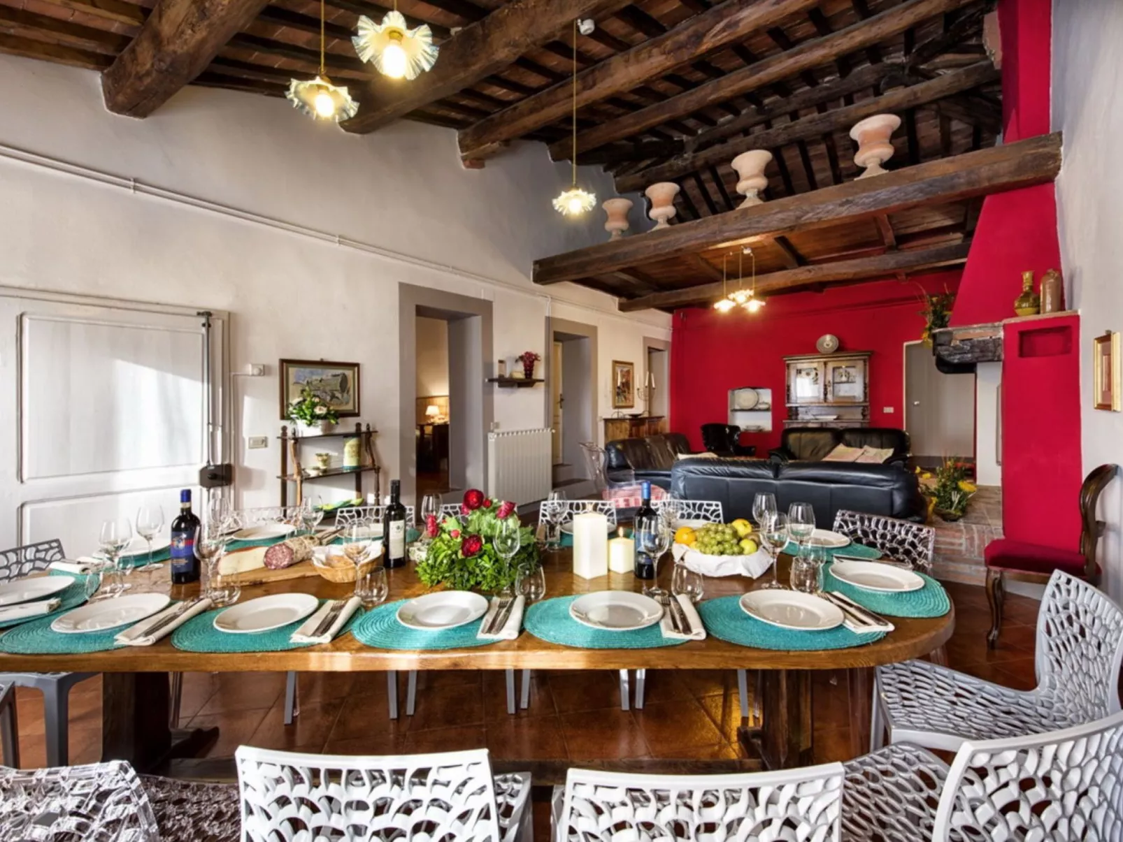 Mit Privatpool für 14 Personen ca. 260 m&sup2; in Trequanda, Toskana (Provinz S - Binnen