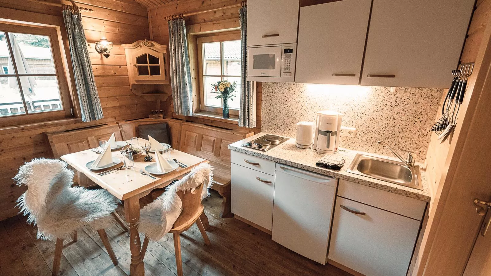 Uriges Chalet 14-Keuken