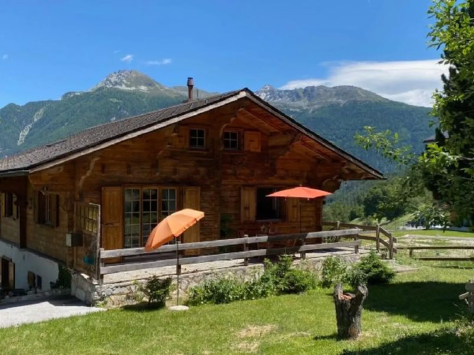 Chalet Albarose - Vercorin - Buiten