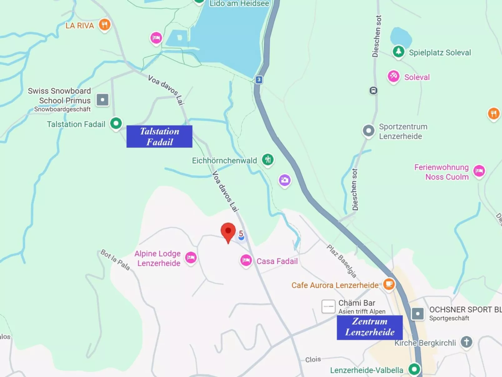 Ferienwohnung Montana/Staub - Binnen